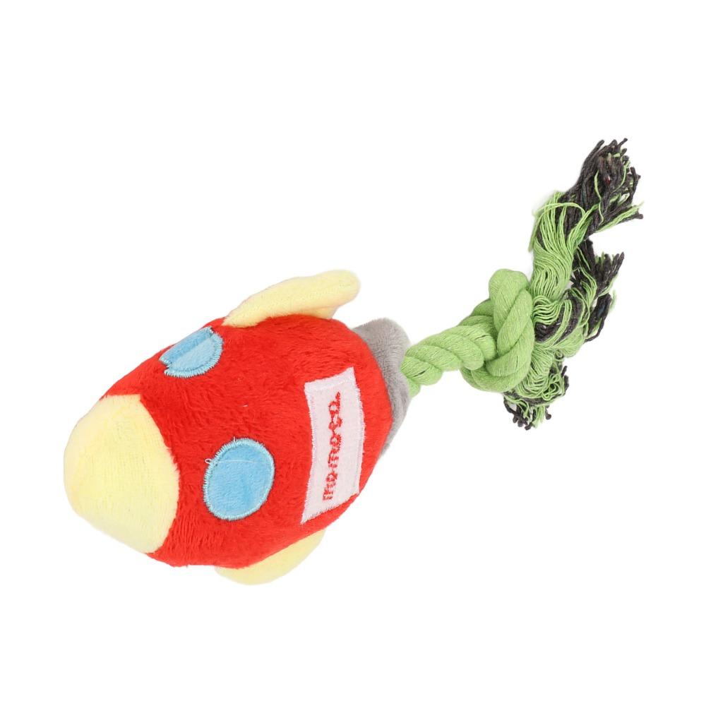 Cotton Rope Knot Rope Knot Pet Toy Plush Fabric Squeaky Chew Toy Plush Dog Toy Home Entertainment