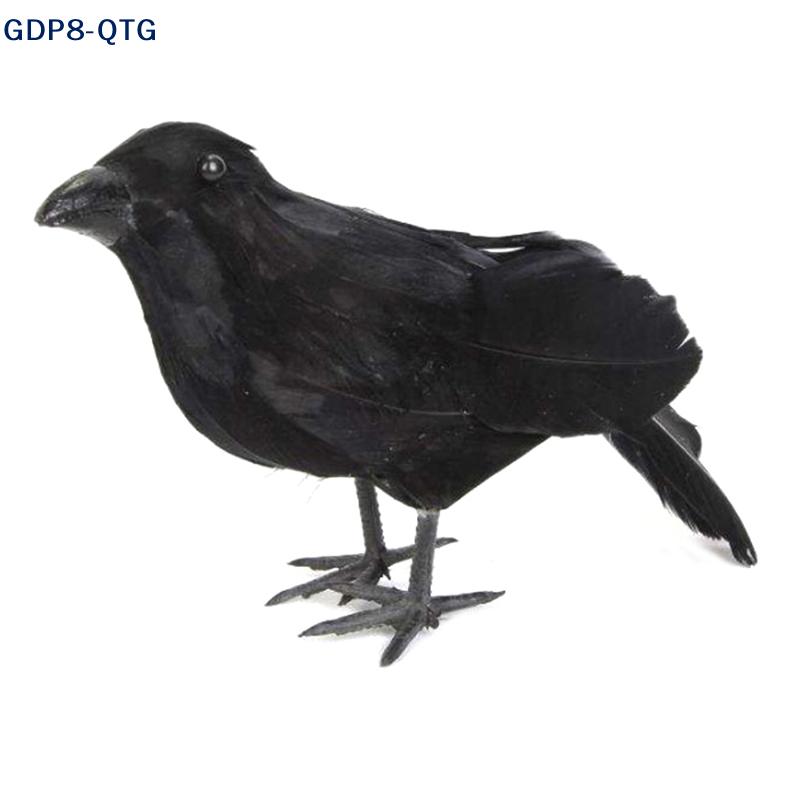NEW Simulation Black Crow Raven Bird Repellent Pest Control PigeonRepellent Garden Decoration Outdoor Decoracion Exterior