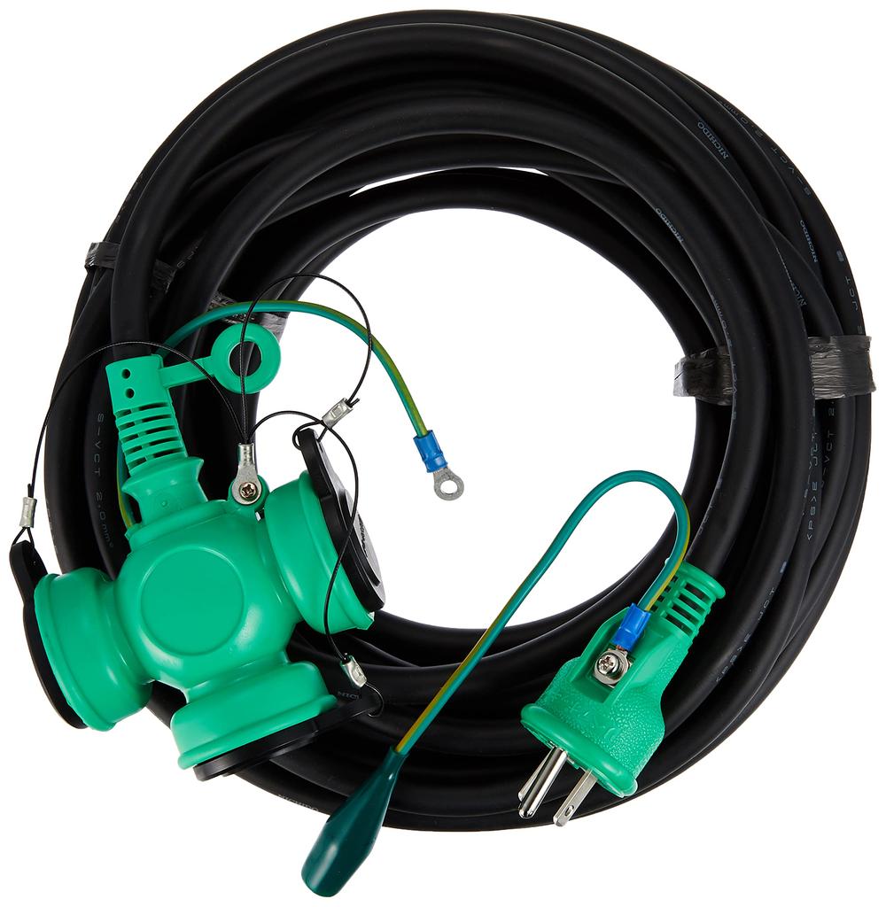 Nichido Industrial Repair Pokkin Rainproof Extension Cord PPTW-10E-RE