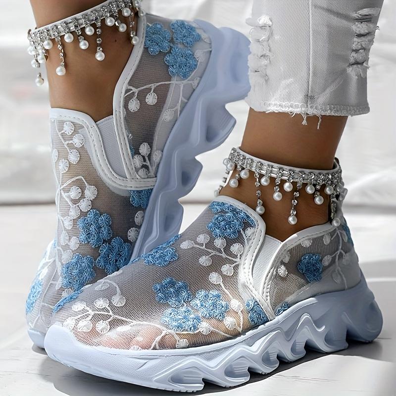 Fashion Women Muffin Sneakers Sequin Slip On Casual Shoes for Women Round Toe Bling Bling Shoes Low Heel Sequin Slip On Sneakers Women