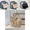 Stylish Large Capacity Women's Canvas Tote Bag Vintage Casual Shoulder Purse