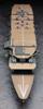 Hasegawa Japanese Navy Aircraft Carrier Akagi Triple Deck with Carrier Aircraft Set Plastic Model 30072 1/700 (Biplane) (Ship)