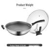 SUPOR Crystal Diamond Honeycomb Stainless Steel Wok