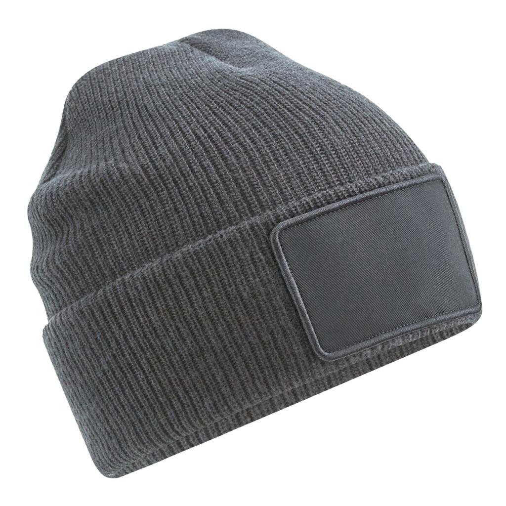 Thinsulate Removable Patch Beanie