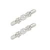 1/2Pcs Adjustable Waist Cinchers Retro Alloy Brooches for Women Shawl Collar Clips Scarf Clasp Anti-Slip Fixing Fashion Accessories