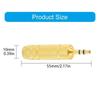 B03C Headphone Adapter 1/8 to 1/4 Audios Adapter for Professional Audios Gear 1pc/3pc