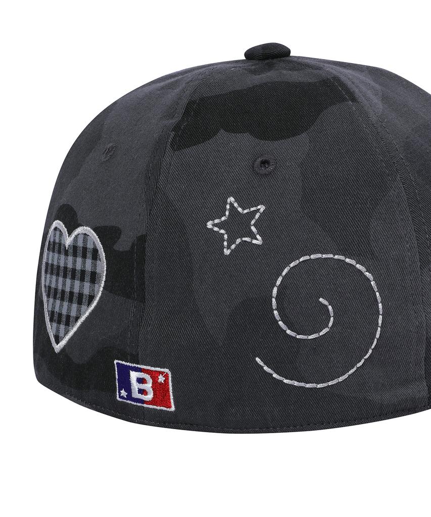 BAUF B Star Cap [Black Camo]