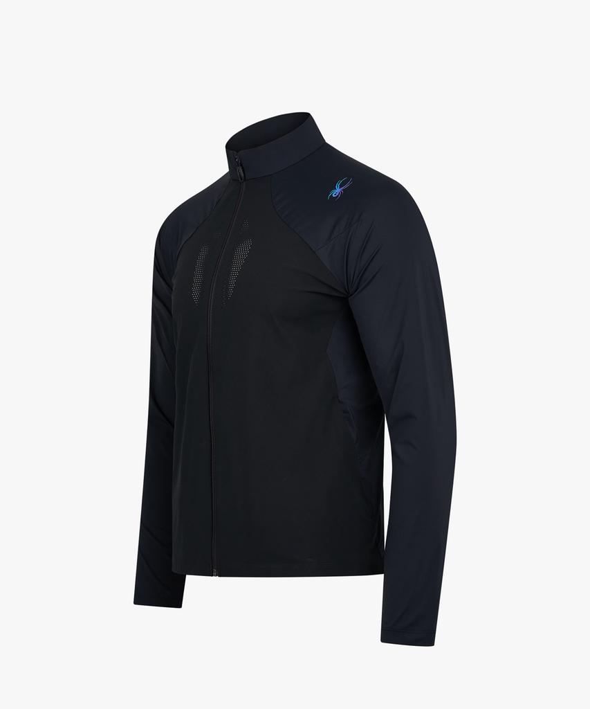Spyder Men'S Running Hybrid Track Top Spkpcnft231Mblk