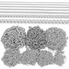 5Yards Stainless Steel Chains 1/1.5/2/2.5/3/3.5/4.5mm Bulk Link Chains For DIY Jewelry Making Necklace Bracelets Accessories