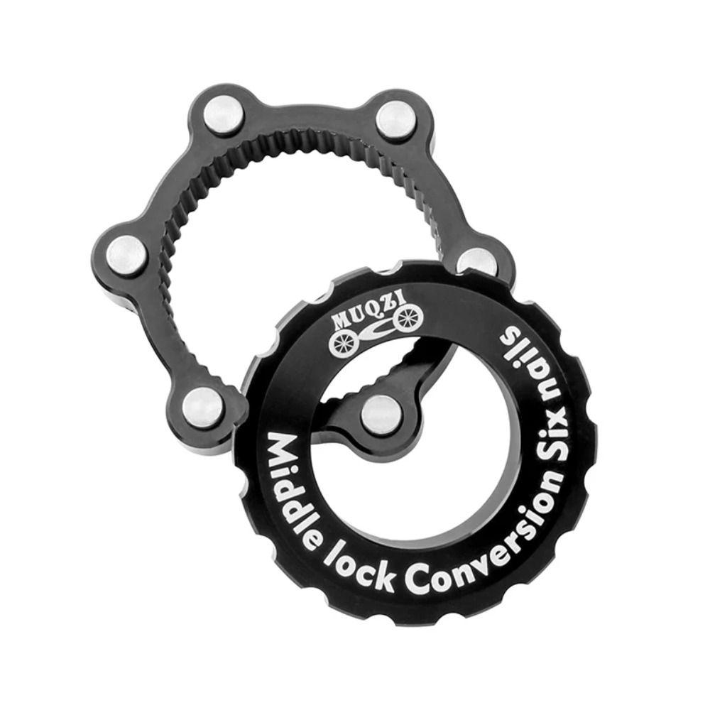 6 Bolts Bike Centerlock Adapter 44mm Axis Disc Brake Rotor Adapter Bike Modification