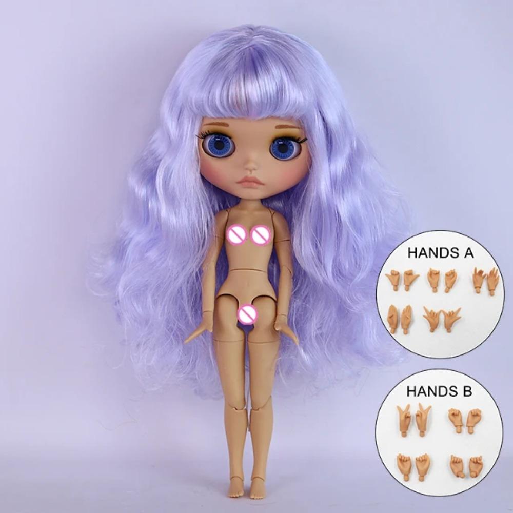ICY DBS Blyth Doll BJD Joint Body Tan Skin Matte Face Set Doll 1/6 30cm Girl Gift Anime SD