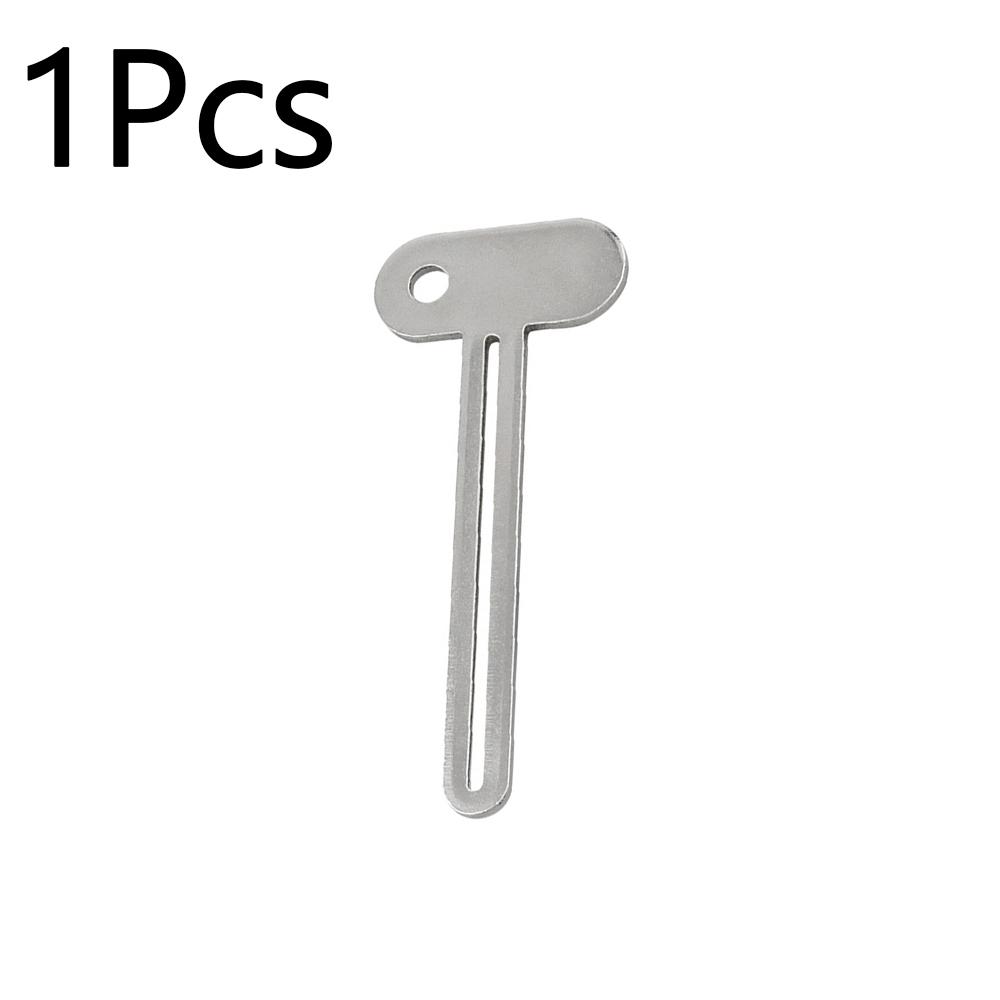 

Silver Key-Shaped Tube Squeezer Tool for Toothpaste and Creams Squeezer Hand Cream Face Cleanser Toothpaste Bathroom Accessories
