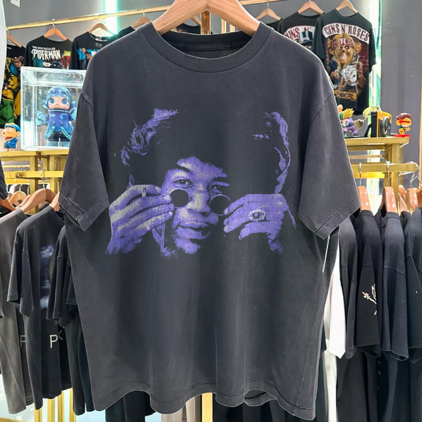 1994 Jimi Hendrix Aged T-Shirt Black M L