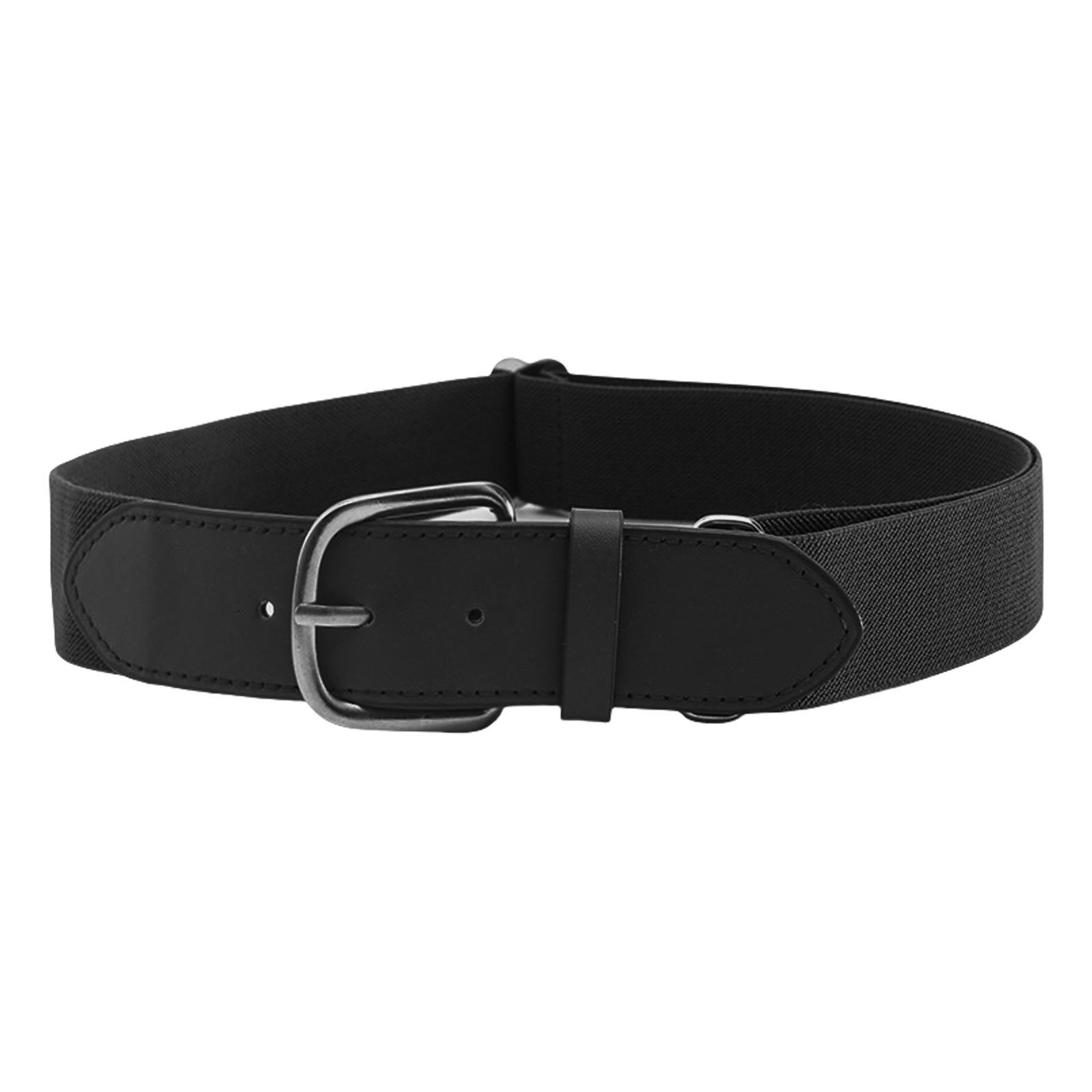 

Эластичный ремень для детей мальчиков девочек регулируемый спортивный ремень бейсбольный ремень эластичный ремень софтбольный ремень повседневный джинсовый ремень чёрный