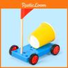 Science Experiment Diy Wind Car Kit For Kids Educational Physics Toy For Stem Learning