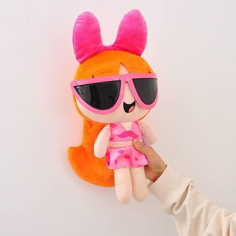 Adorable Plush Powerpuff Girls Bubbles Doll Cartoon Soft Toy Perfect For Girls