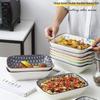 Diren Double-Handled Ceramic Rectangular Baking Dish