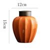 Carambola Storage Jar Ceramic Tea Sealed Jar Double Lid Delicate Table Top Decor Jewelry Cosmetic Box Kitchen Storage Container
