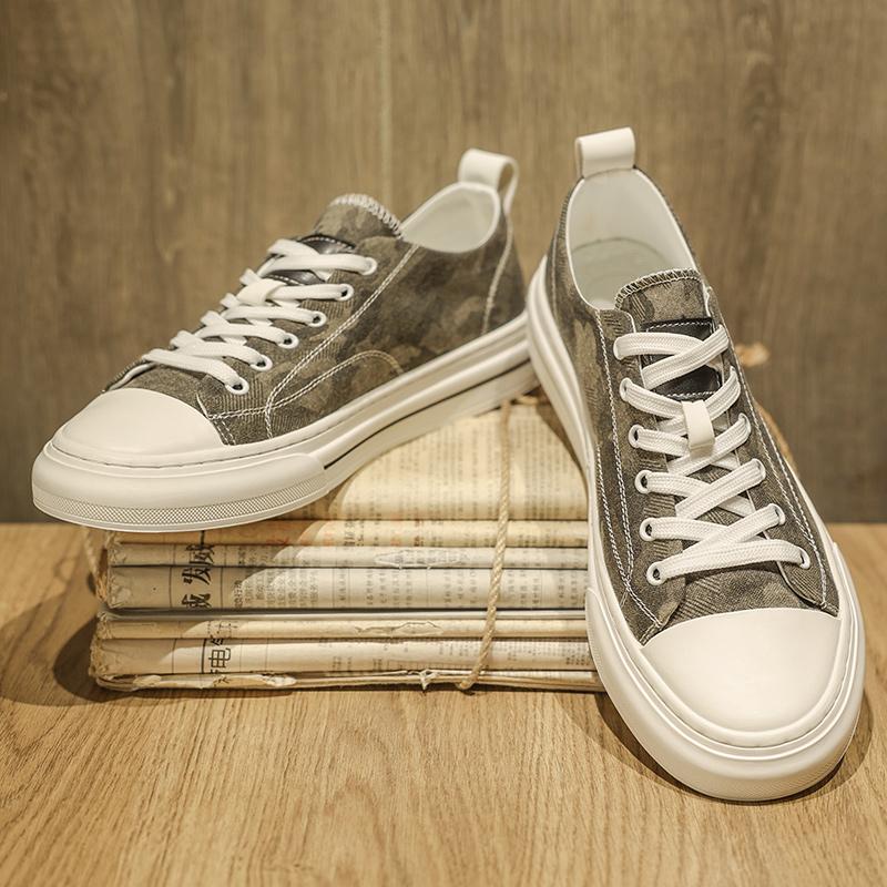 Fashion New Arrival Men's Canvas Shoes Hot Sale Man Vulcanized Shoes All-match Casual Sneakers Fashion Walking Shoes Man Tenis Masculino