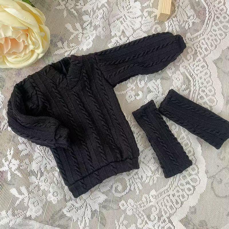 New 30/45/60cm Doll's Clothes for 1/3 1/4 1/6 Bjd Doll Loose Fitting Sweater Diy Girl Toys Dress Up Doll Accessories, No Doll