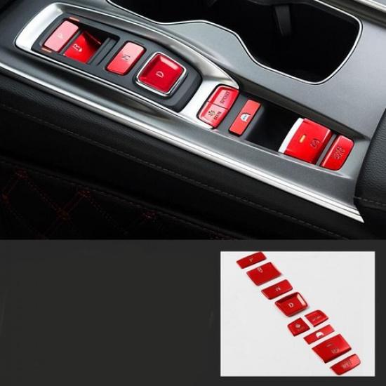 Auto Interior-Gear Shift Box Panel Button Cover Trim For Honda Accord 2018-
