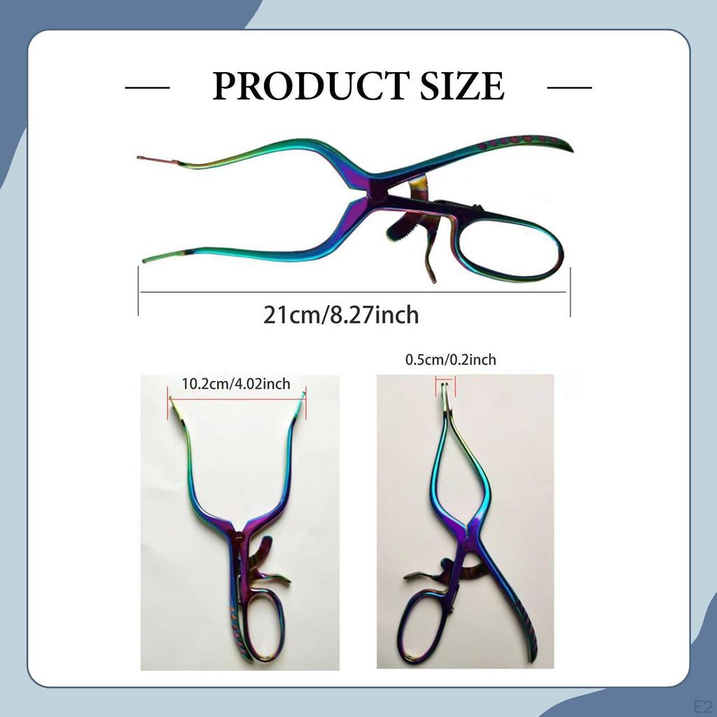 Fish Hook Remover Fishing Mouth Opener Easy to Use Dehooker Jaw Spreader