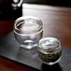 Mini Jarra de Chá de Vidro Transparente Jarra de Vidro de Alto Teor de Borosilicato Jarra de Chá de Despertar Portátil para Viagem Recipiente de Vidro Mini Caixa de Armazenamento