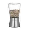 Salt and Pepper Grinder Refillable Coarseness   304 Stainless Steel Salt and Pepper Mill Shakers With Lid Seasoning Jar Holder Container