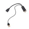 4K@60Hz HD Multimedia Interface to DisplayPort Female Cable  for High-Definition Displays