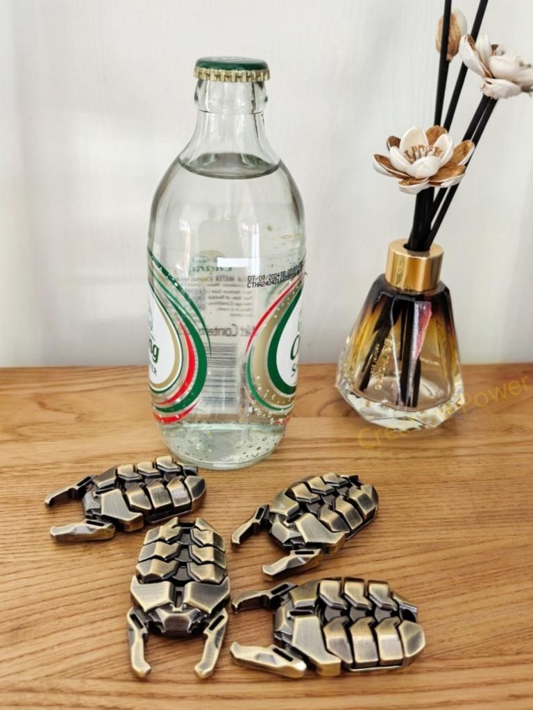 Beetle Shaped EDC Stress Relief Toy Convenient Pressure Relief Anxiety Relief Gift Creative Bug Opener Toy for Stress Management