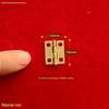Mini Folding Hinges for Small Wooden Jewelry Boxes