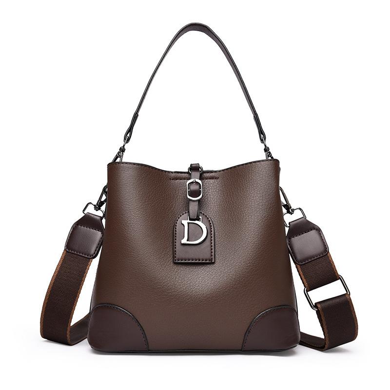 Single Shoulder Strap Design High-end Style Women's Bag Casually