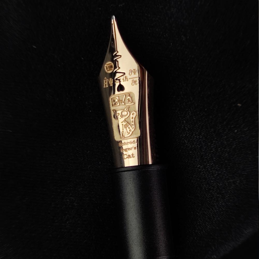 

Tangmoon Creative Fpuntain Pen nib Physics Series/ Schrödinger’s Cat/ Einstein for Tangyue A6 D6 writing supplies stationery F жовтий