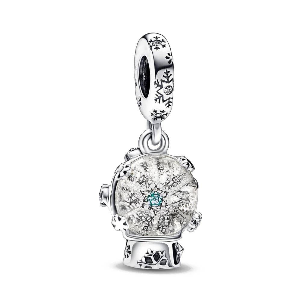 S925 Silver Lollipop Coffee Pot Charm Beads with Love Lock Key for DIY Women Bracelet Jewelry Boutique