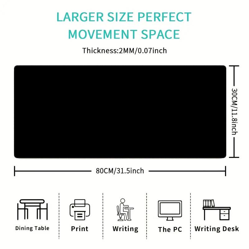 Football team City FC Print Mouse Pad, Anti‑Slip Desktop keyboard Mat, for PC Laptop Gaming Working Daily Use, Cool Festival Surprise Gift