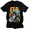 Rapper SZA CTRL X SOS Album Print T Shirt Women Vintage Punk Hip Hop Harajuku Girl's TShirt Fashion Casual T-Shirt Female Top