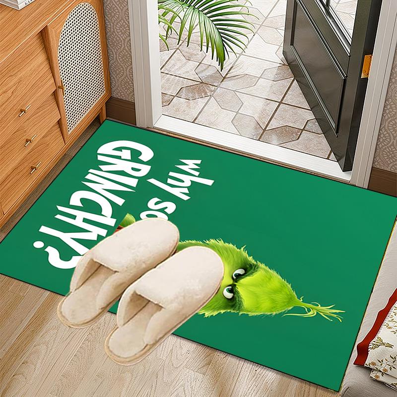 Christmas Comfort Rug Office Carpet Non-Slip Mat, Chair Rug Floor Covering for Gaming, Bedroom, Living Room , Home Decor Christmas Gift