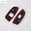 Carbon Fiber / Matte Accessories For Nissan NV200 Evalia 2015 -  ABS Door Handle Window Lift Button Cover Trim Interior Kit