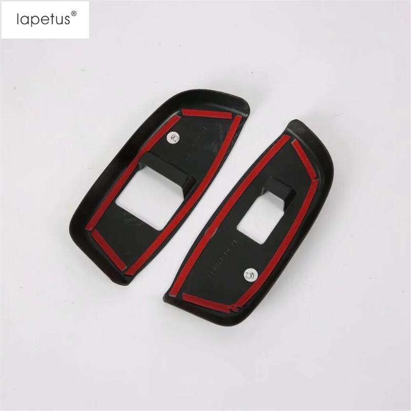 Carbon Fiber / Matte Accessories For Nissan NV200 Evalia 2015 -  ABS Door Handle Window Lift Button Cover Trim Interior Kit