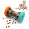Interactive Barbell-Shaped Food Dispensing Puzzle Toys for Small Dogs, Durable and Bite-Resistant