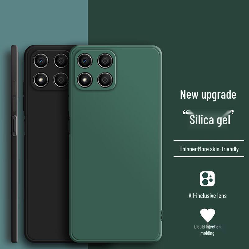 

Матовый силиконовый чехол для телефона с полным покрытием линз Rehua Honor X30i