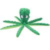Octopus Shaped Plush Dog Toy with Sound Anti-Bite Interactive Chew Toy for Small Medium Large Dogs Teeth Cleaning Pet Supplies