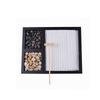 Mini Meditation Sand Table Decoration with Rake Sand and Rocks for Home Office