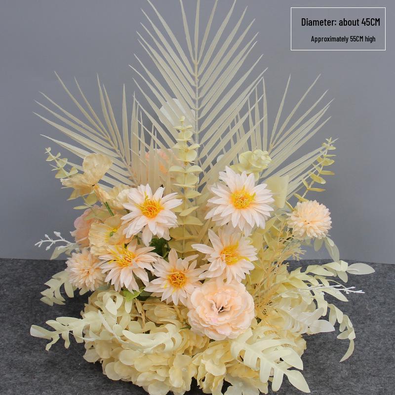 Artificial Wedding Aisle Flowers: Hotel Table Arrangements & Decorative Flower Balls for Stage and Welcome Area