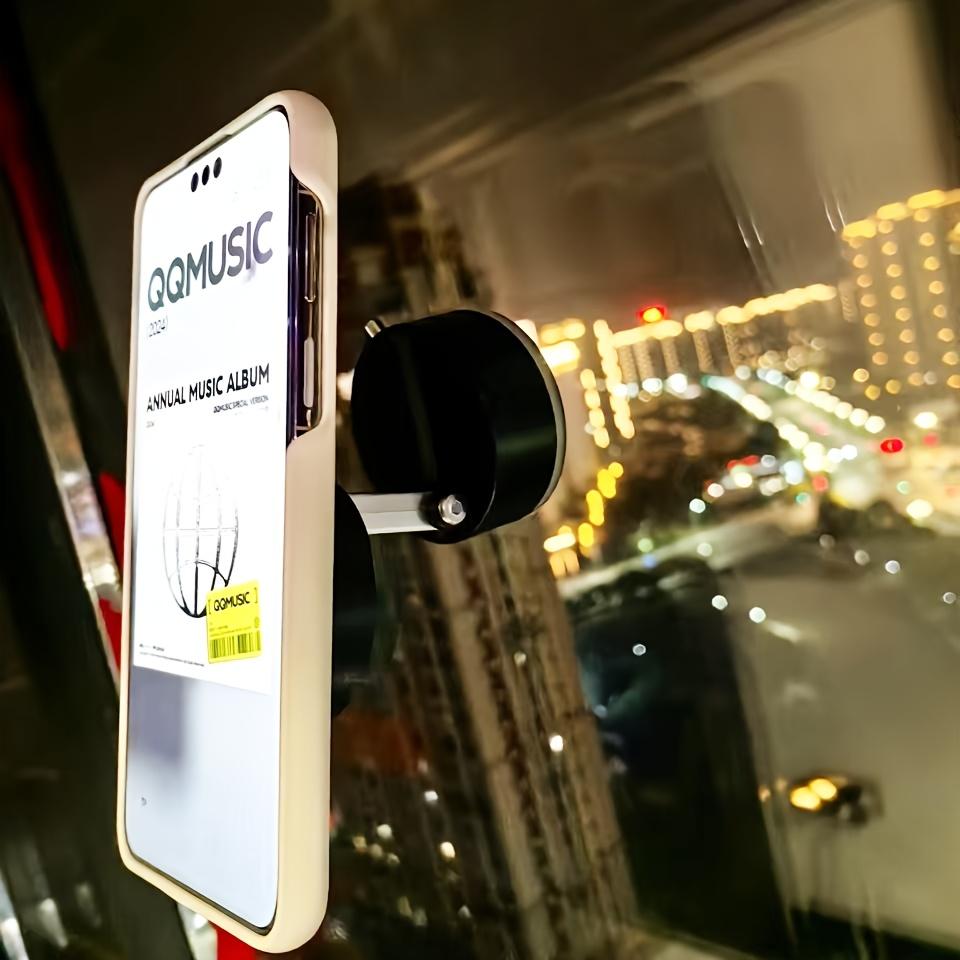 Home and Car Dual-Use Magnetic Lazy Phone Holder with Vacuum Suction Cup, Extendable Folding Portable Multi-Function Stand