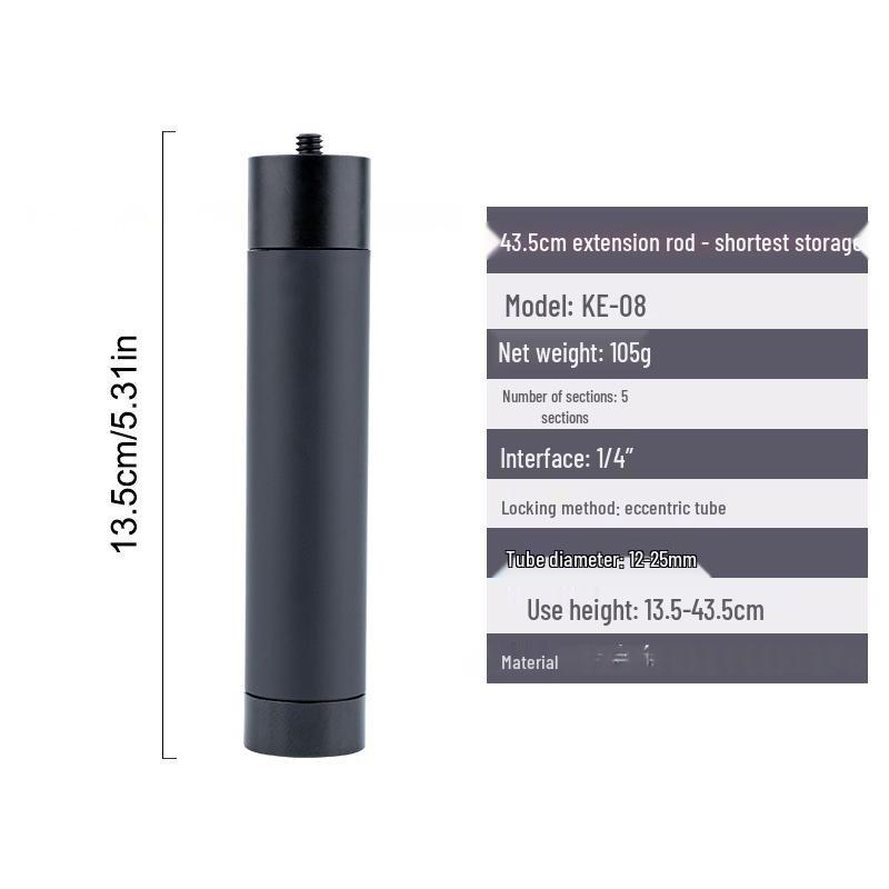 Universal Stabilizer Extension Pole: Handheld Selfie Stick & Tripod for DJI, Feiyu, Zhiyun, Action Camera Photography