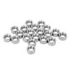 20 Pcs Round Connector Nut M8x12.5 12 L6mm Rod Coupling Nuts Stainless Steel Threaded Sleeve Rods