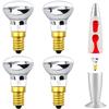 Ampoule À Lave - Klarlight - E14 R39 - 25W - Blanc Chaud - Paquet De 4