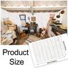 35 Pcs Miniature Dollhouse Wallpaper Self-Adhesive Mini Diy Floorboards Wall Paper Real Life Diy Decoration For Dollhouse