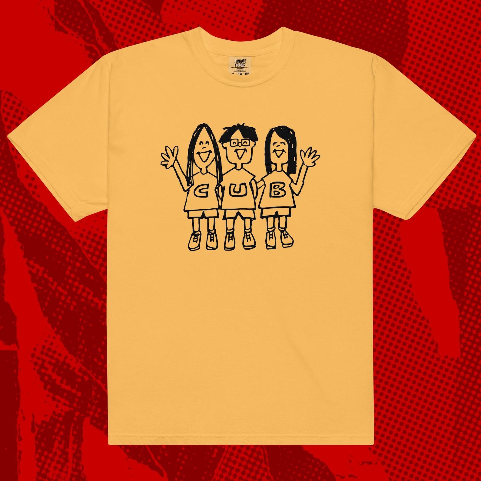 Cub Trio Shirt | Indie Pop Twee Tiger Trap Go Sailor Heavenly Softies M